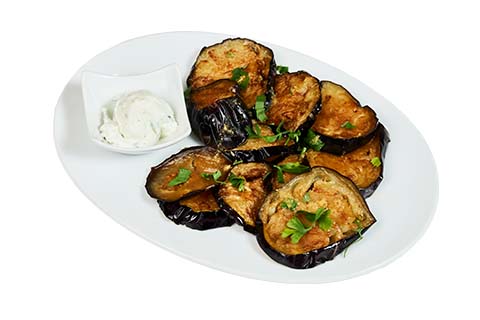 24. Melitzanes Tiganites