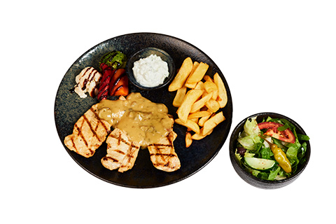 74. Gegrilde boeren kipfilet