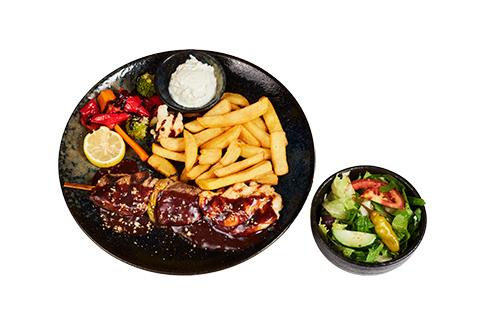 85. Souvlaki speciaal